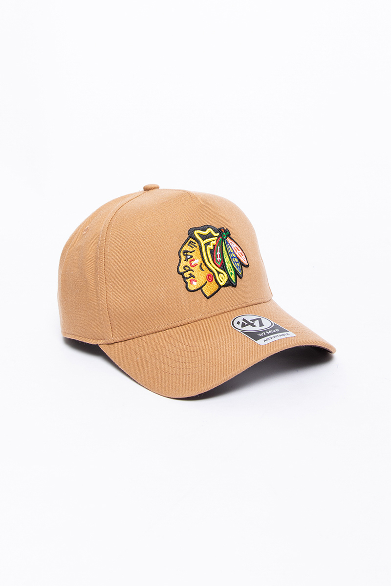 Chicago Blackhawks Camel MVP DT Snapback Stateside Sports