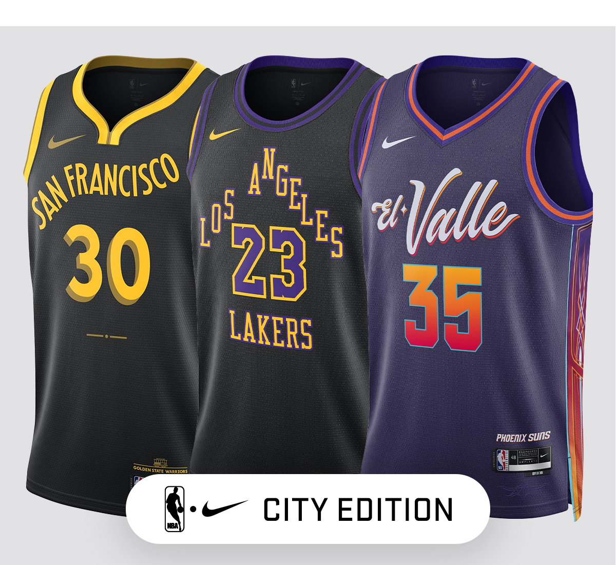 Golden State Warriors City Edition Nike Dri-FIT NBA Swingman Jersey.