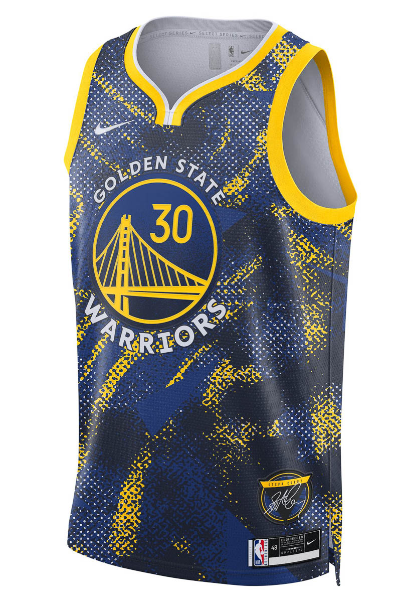 ★Stephen Curry select ジャージーナンバーカード　60枚限定 2022 Panini Select #27 Blue Stephen Curry Golden State