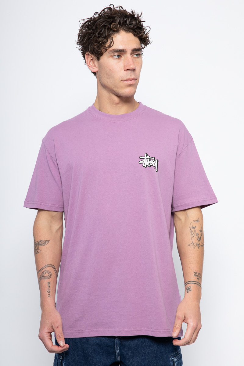 Solid Offset Graffiti Tee | Stateside Sports