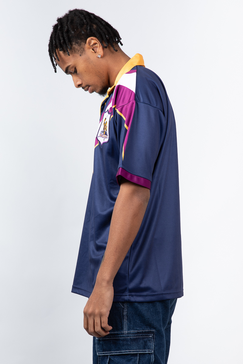 【海外Ｍサイズ】NRL メルボルン・ストーム 1998 ヘリテージジャージ NEW Melbourne Storm 1998 NRL Vintage Retro Heritage Rugby