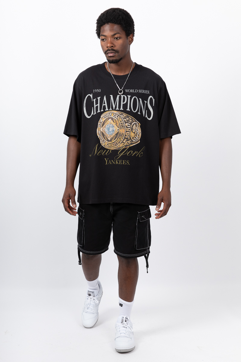 New York Yankees Championship Ring Boxy Tee | Stateside Sports