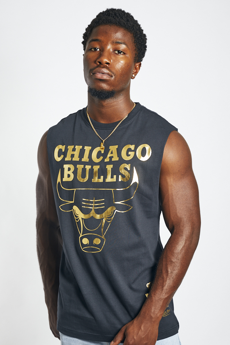 Chicago Bulls Metal Works Foil Tradition Tank | Stateside Sports