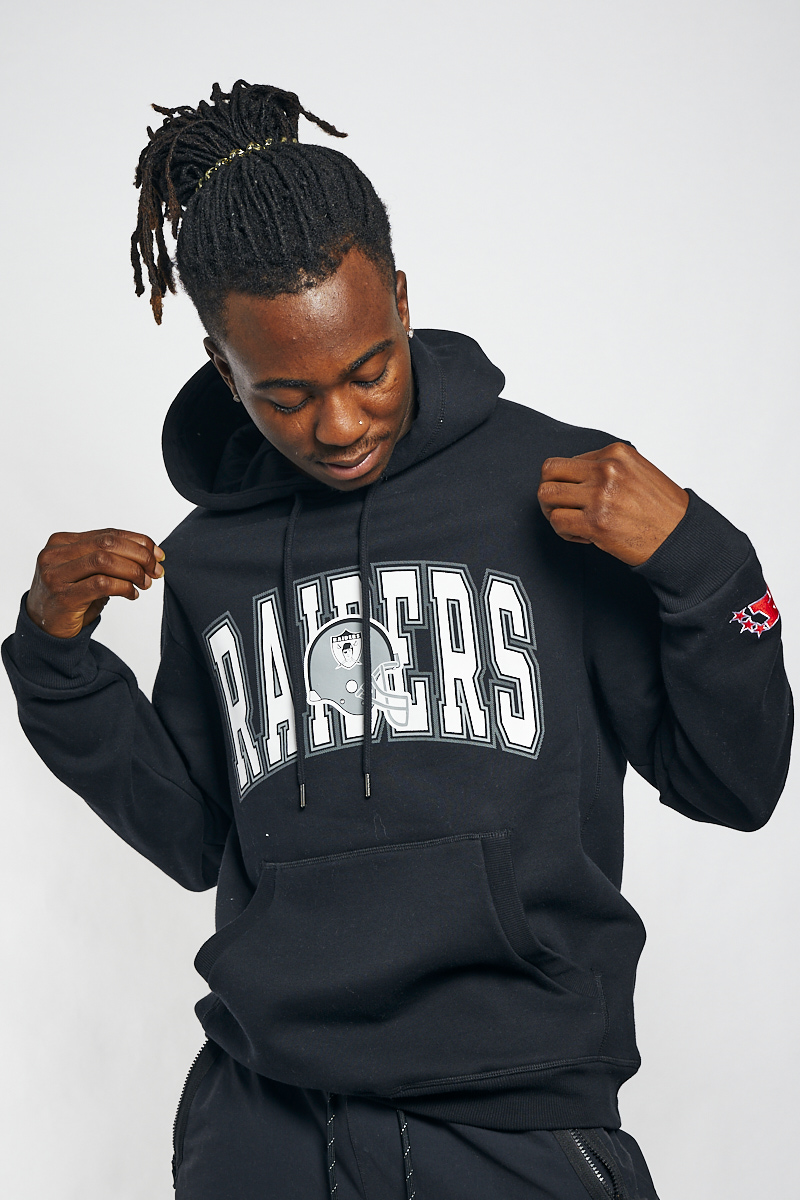 Las Vegas Raiders NFL Play Clock Hoodie in Black