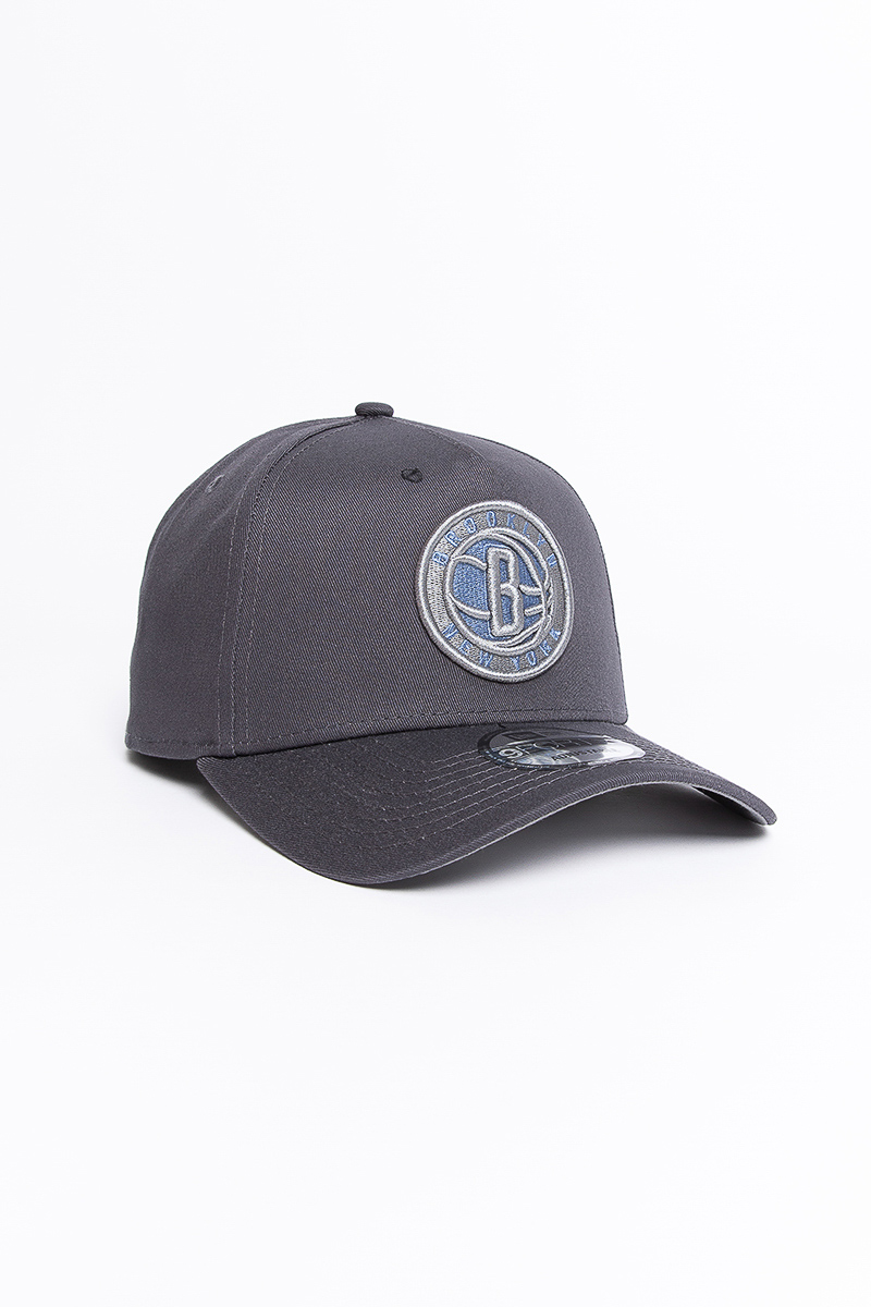 Brooklyn Nets Graphite 9Forty A-Frame Snapback | Stateside Sports