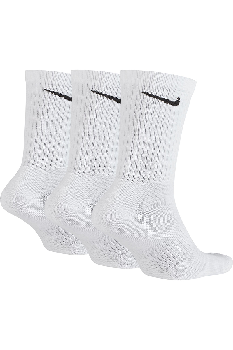 Everyday Cushion Crew Socks in White | Stateside Sports