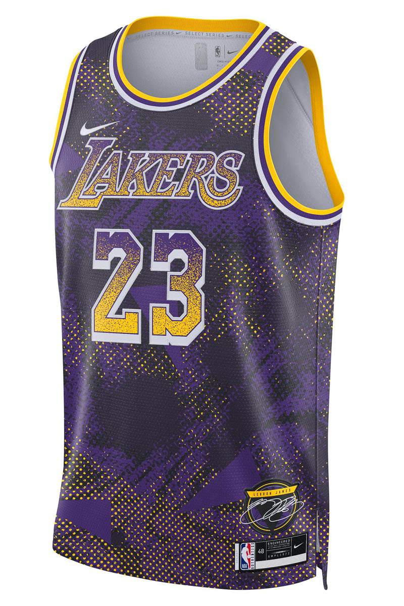 LeBron James Los Angeles Lakers Select Series Jersey Stateside