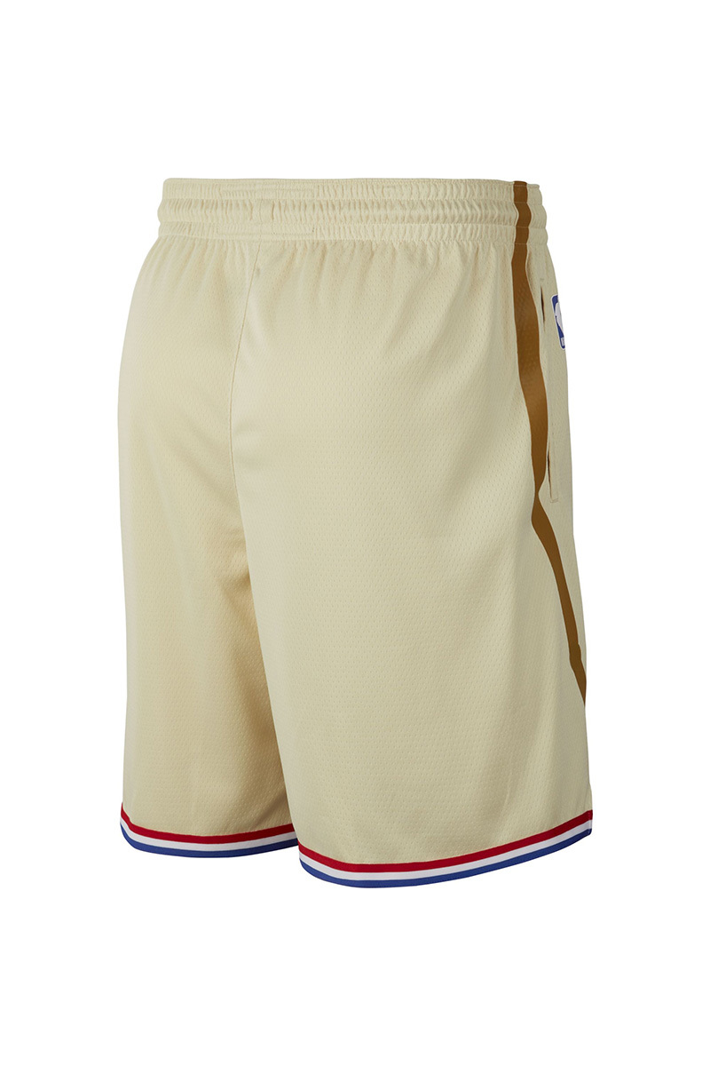 NBA 2019-20 City Edition Swingman Shorts- Mens Cream | Stateside Sports