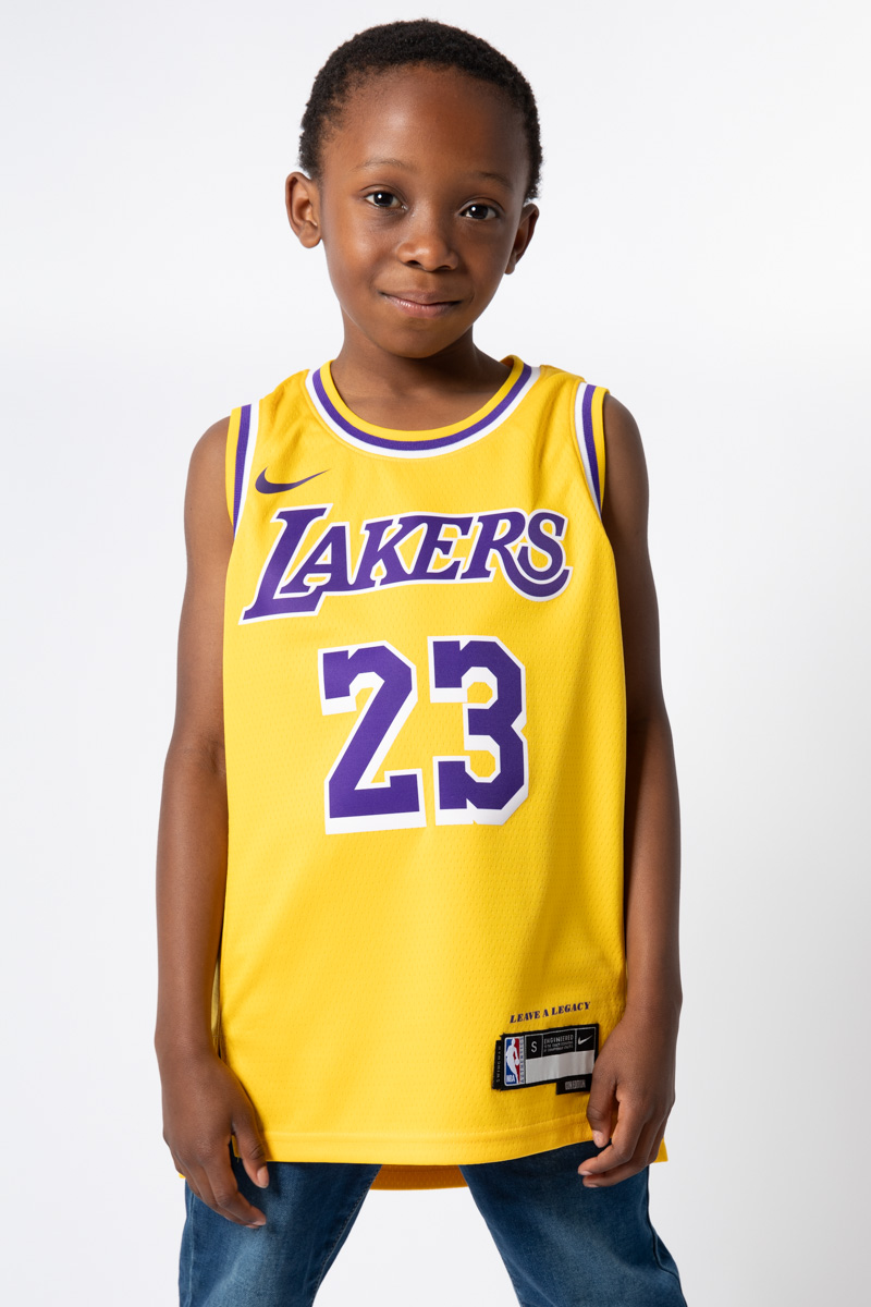 NBA Youth Lebron James LA Lakers Muscle Shirt