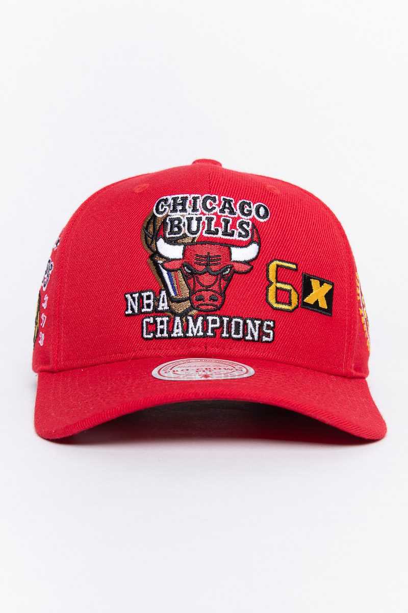 Chicago Bulls Champs History Pro Crown Snapback Stateside Sports