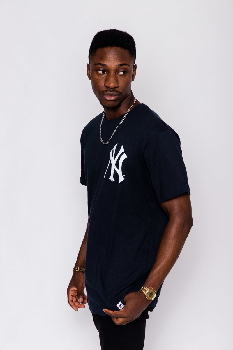 NEW YORK YANKEES FASDEN T-SHIRT- MENS NAVY BLUE | Stateside Sports