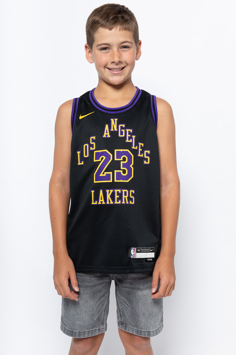 Lebron james jersey youth sales lakers