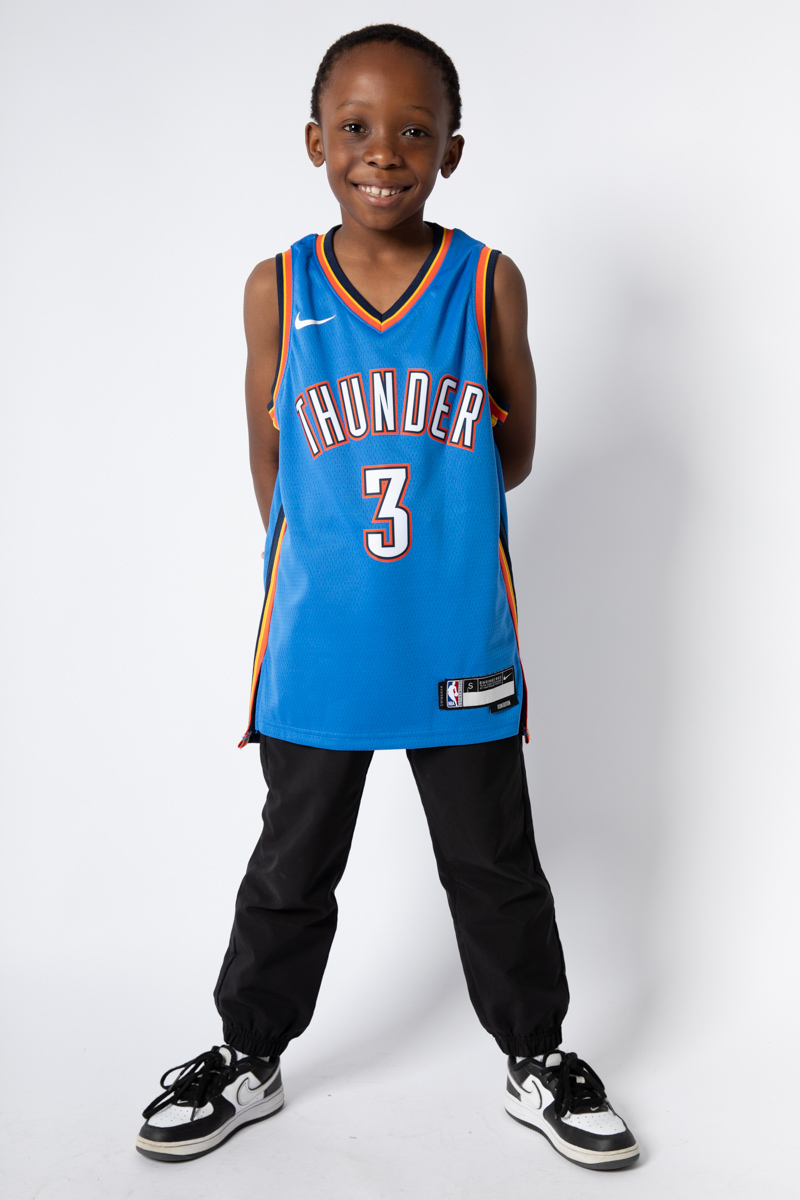Jordan Brand Thunder Josh Giddey Name & Number T-Shirt Small