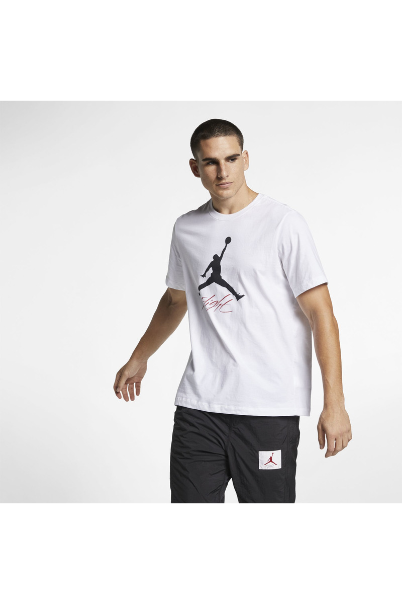 JORDAN BRAND JUMPMAN FLIGHT T-SHIRT- MENS WHITE Stateside Sports