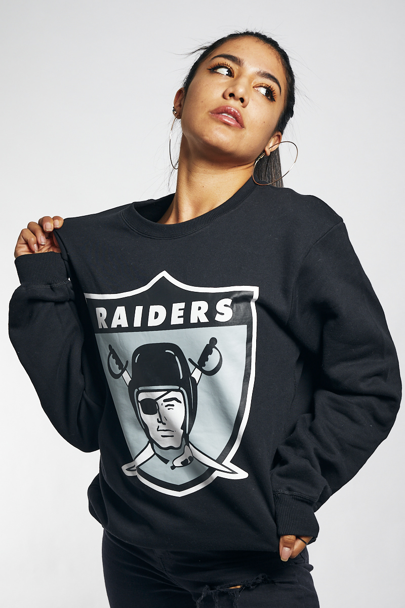 Raiders sweatshirt on sale