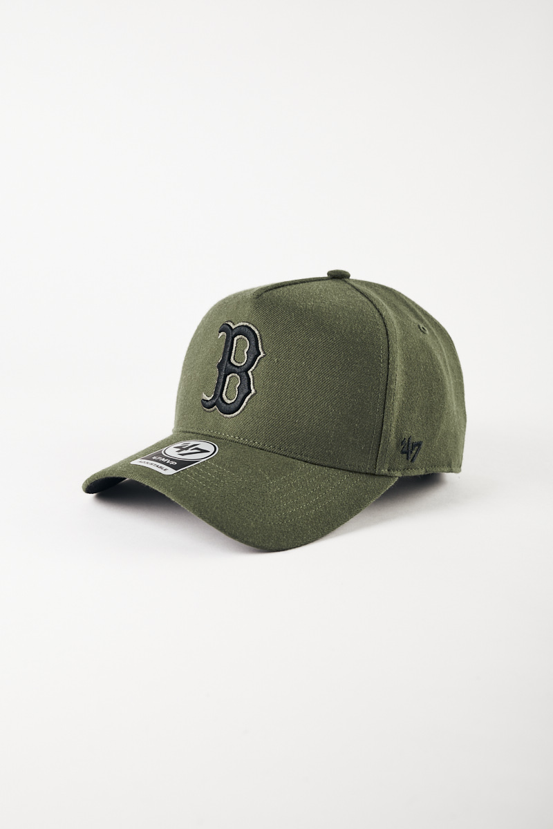 Boston Red Sox Camel 47 Brand Captain Snapback Hat