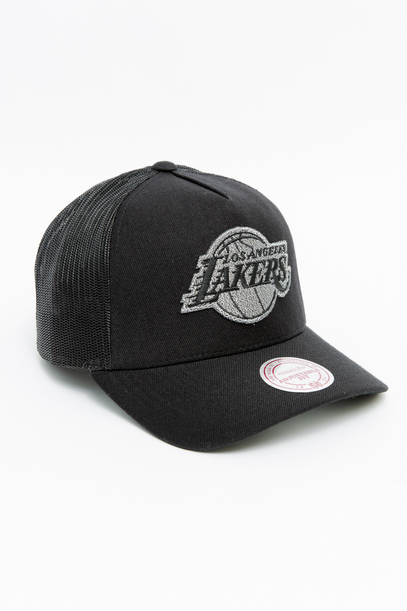 Melange Trucker Snapback- Black/Grey | Stateside Sports