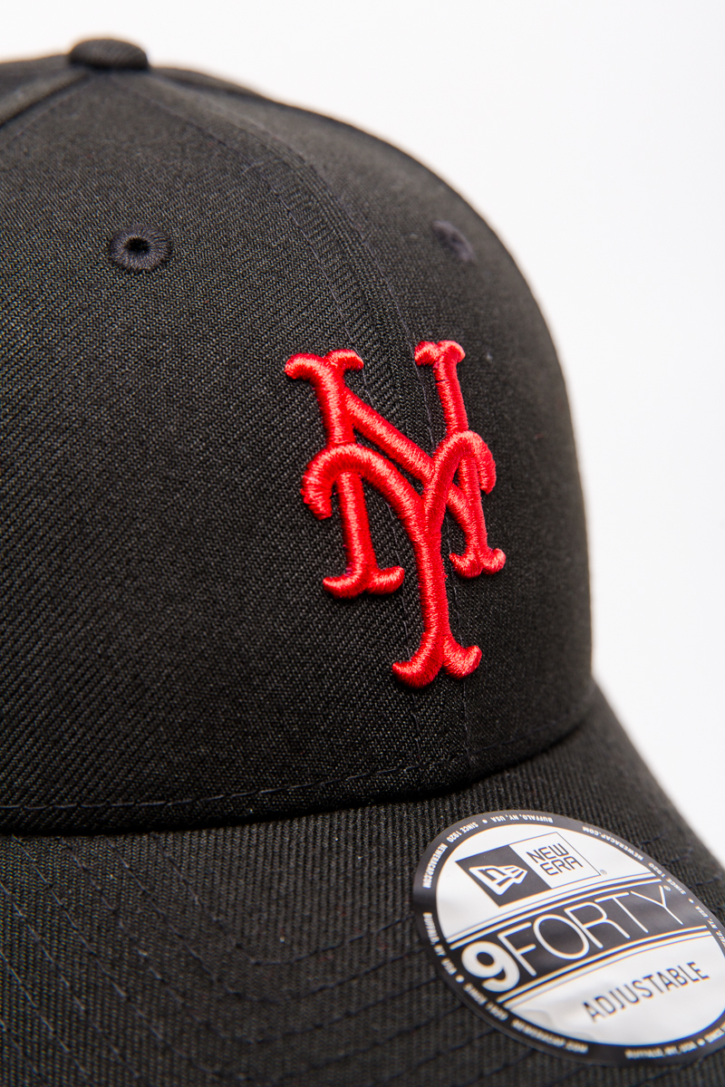 NEW YORK METS INFRARED 9FORTY SNAPBACK- BLACK/RED | Stateside Sports