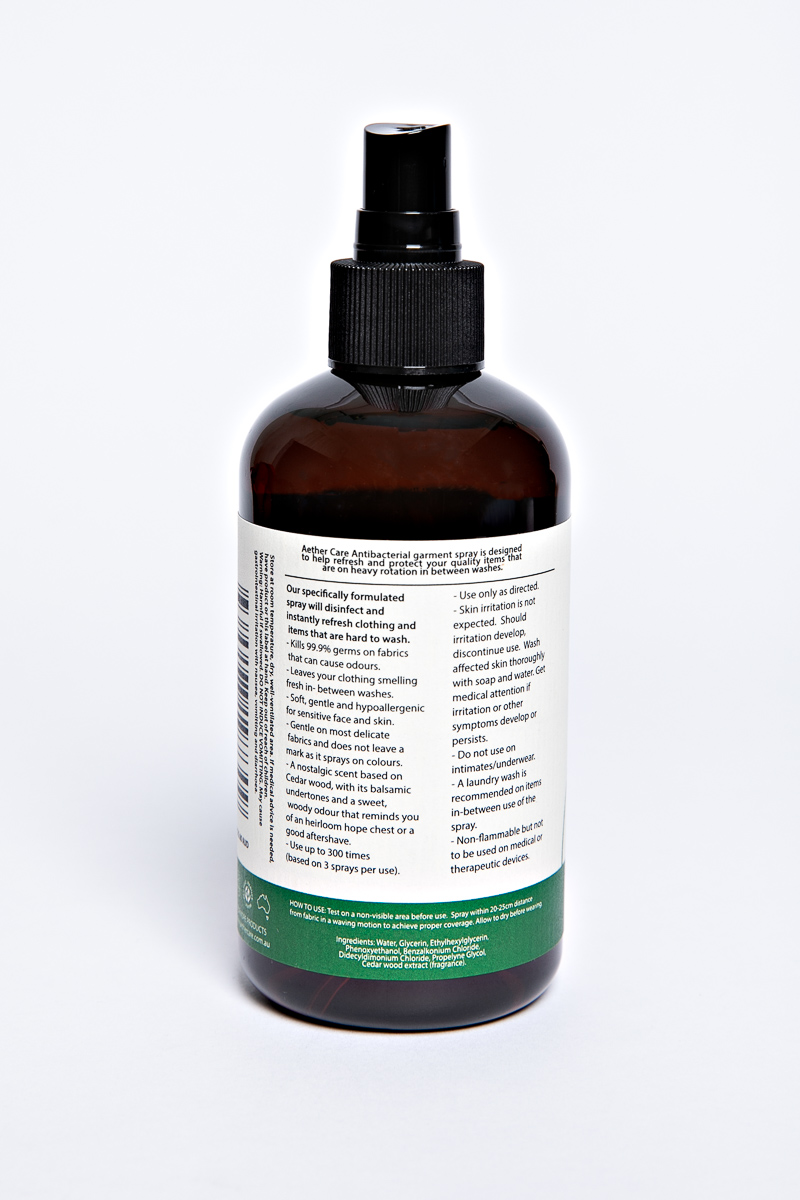 Aether Antibacterial Garment Spray Stateside Sports