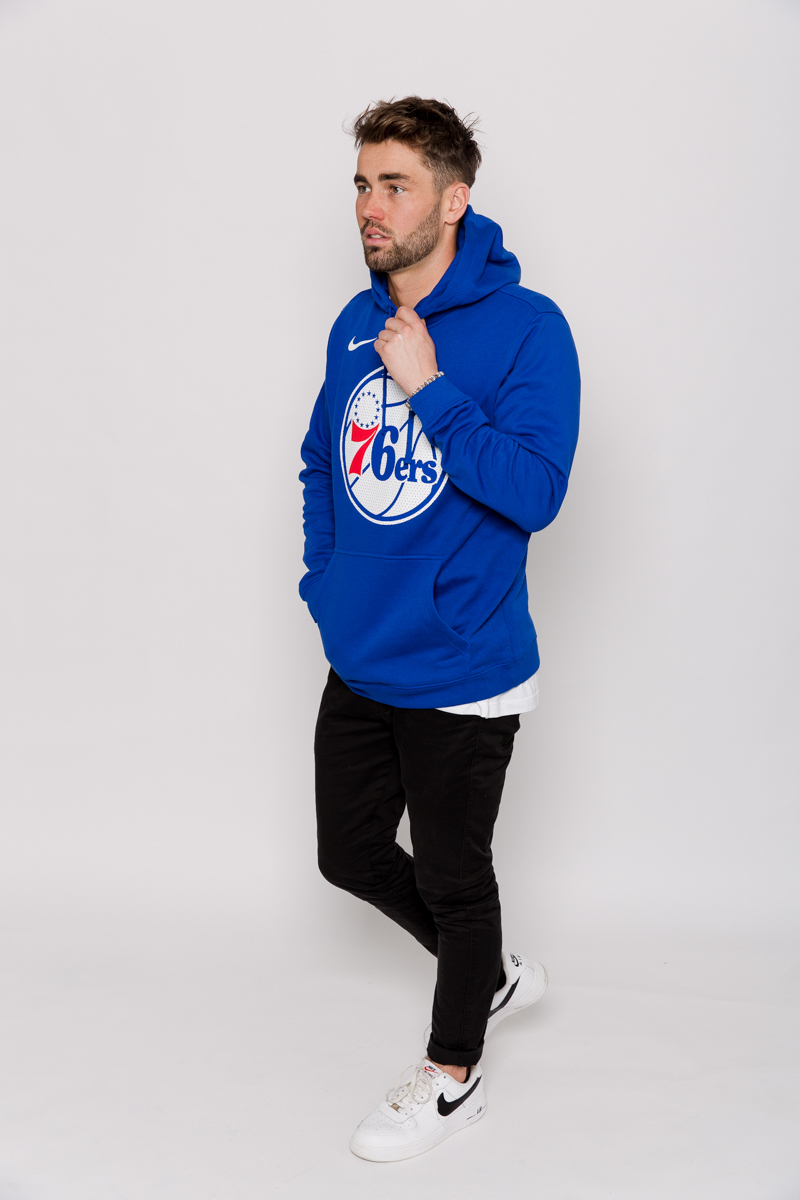 Club Fleece Hoodie- Mens Royal Blue  Stateside Sports