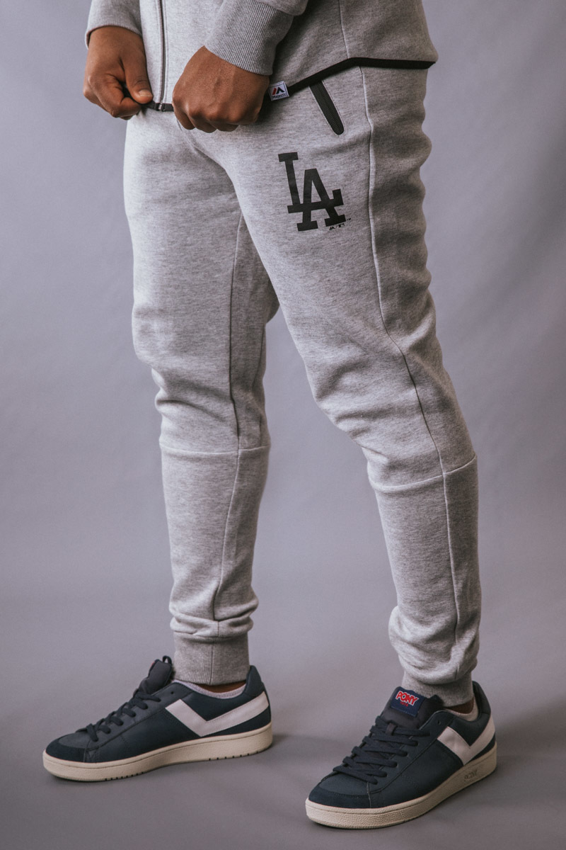 LOS ANGELES DODGERS AIRLAYER TRACKPANTS - GREY MARLE MENS | Stateside ...