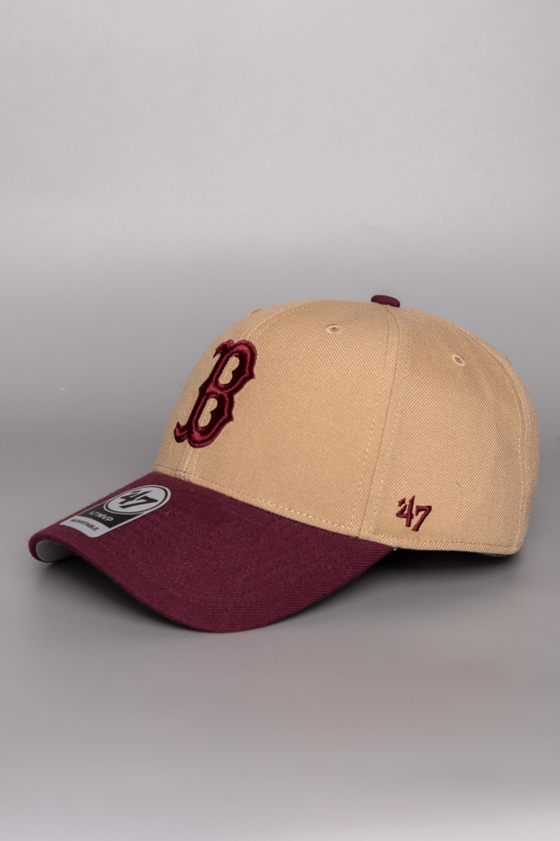 Tan red clearance sox hat