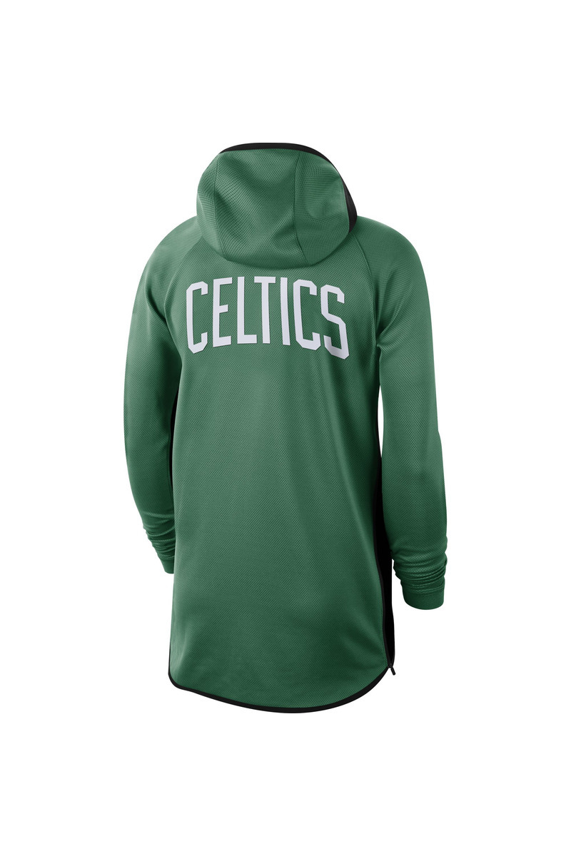 BOSTON CELTICS NIKE OFFICIAL TEAM THERMA FLEX SHOWTIME WARM UP HOODIE ...