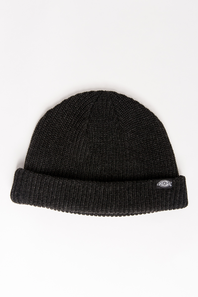 DICKIES SEATTLE FISHERMAN KNIT BEANIE- BLACK | Stateside Sports