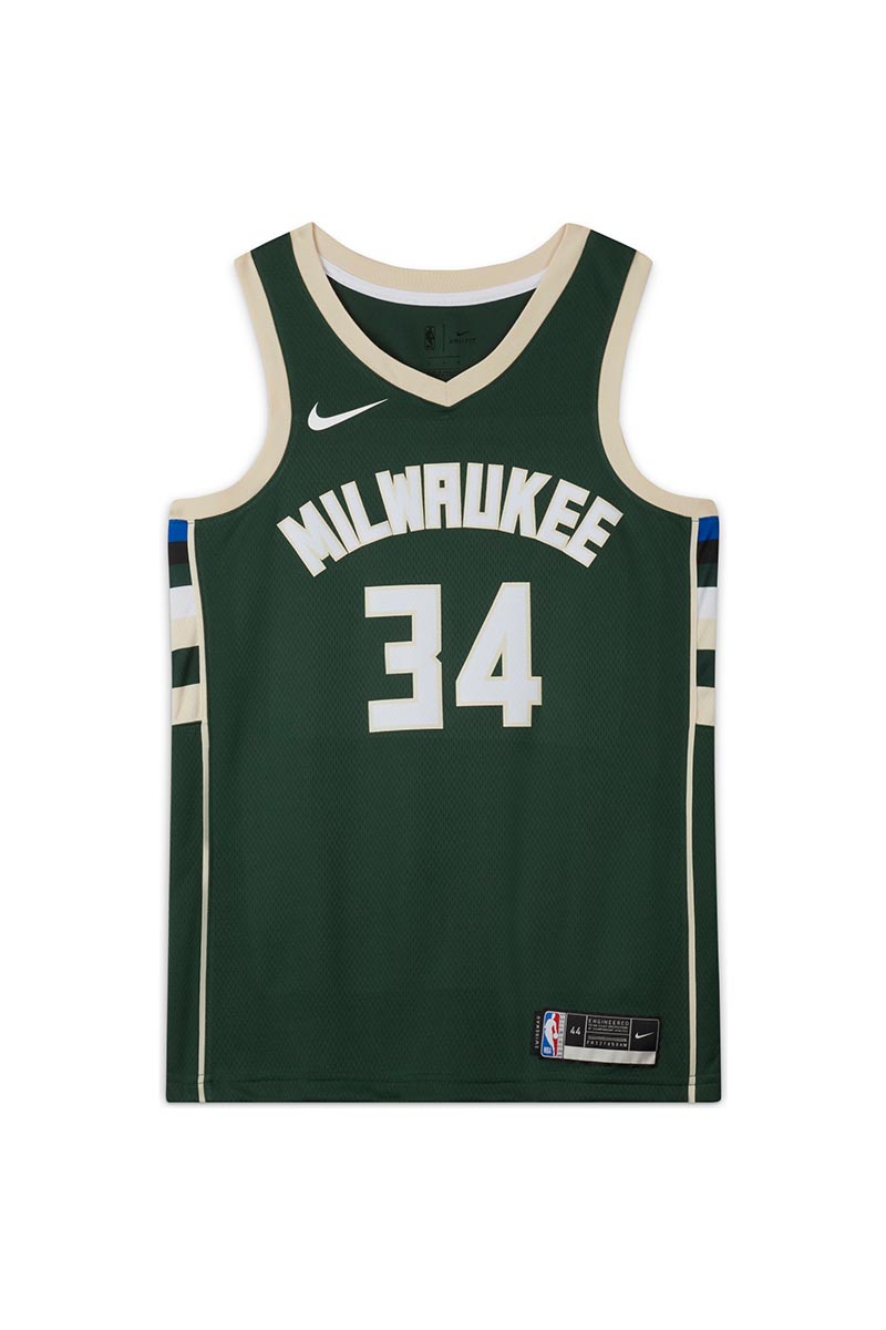 Giannis Antetokounmpo Bucks NBA Swingman Jersey | Stateside Sports