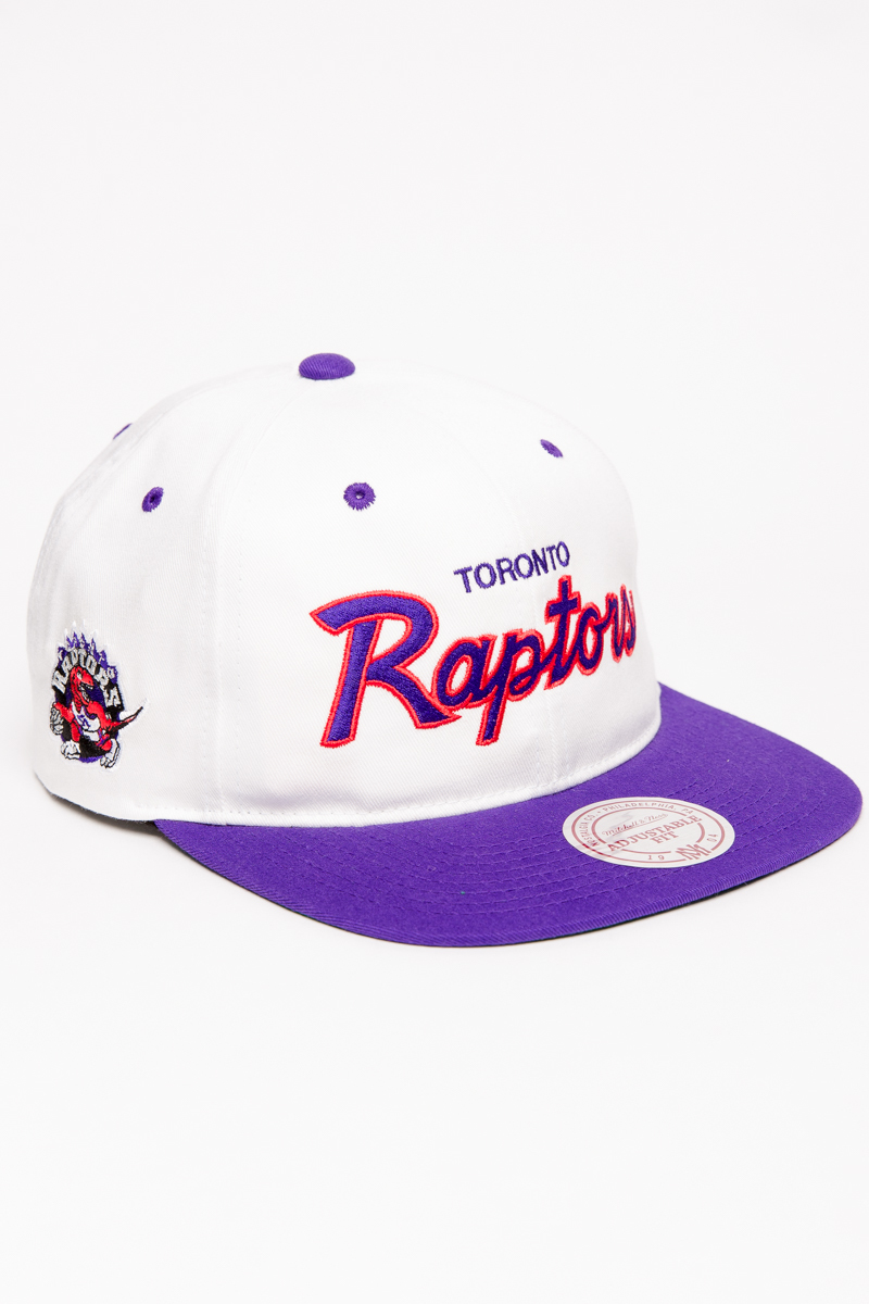 raptors white hat