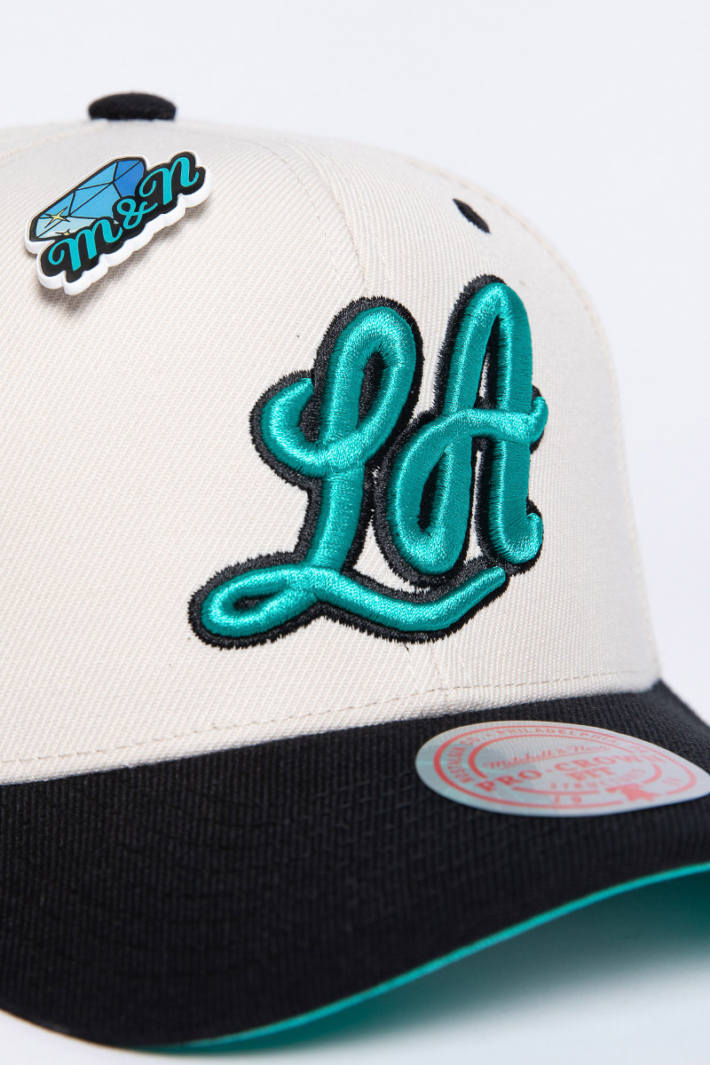 Mitchell & Ness Miami Dolphins Cord Script Deadstock Cap In Teal