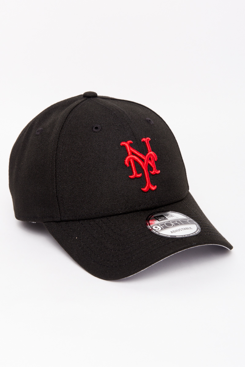 NEW YORK METS INFRARED 9FORTY SNAPBACK- BLACK/RED | Stateside Sports