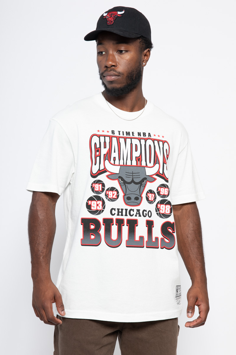 Vintage 1998 Logo Athletic Chicago Bulls 6 Time NBA Champions Tee