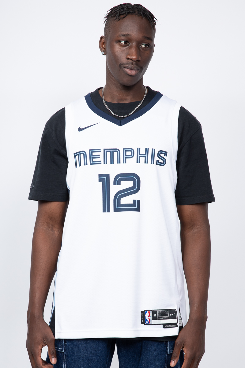 Memphis Grizzlies Men's Nike Association Name & Number Tee - White