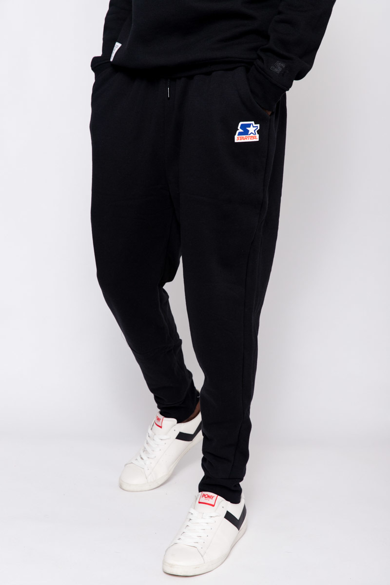 START BLACK LABEL ESSENTIAL FLEECE TRACKPANTS- MENS BLACK | Stateside ...