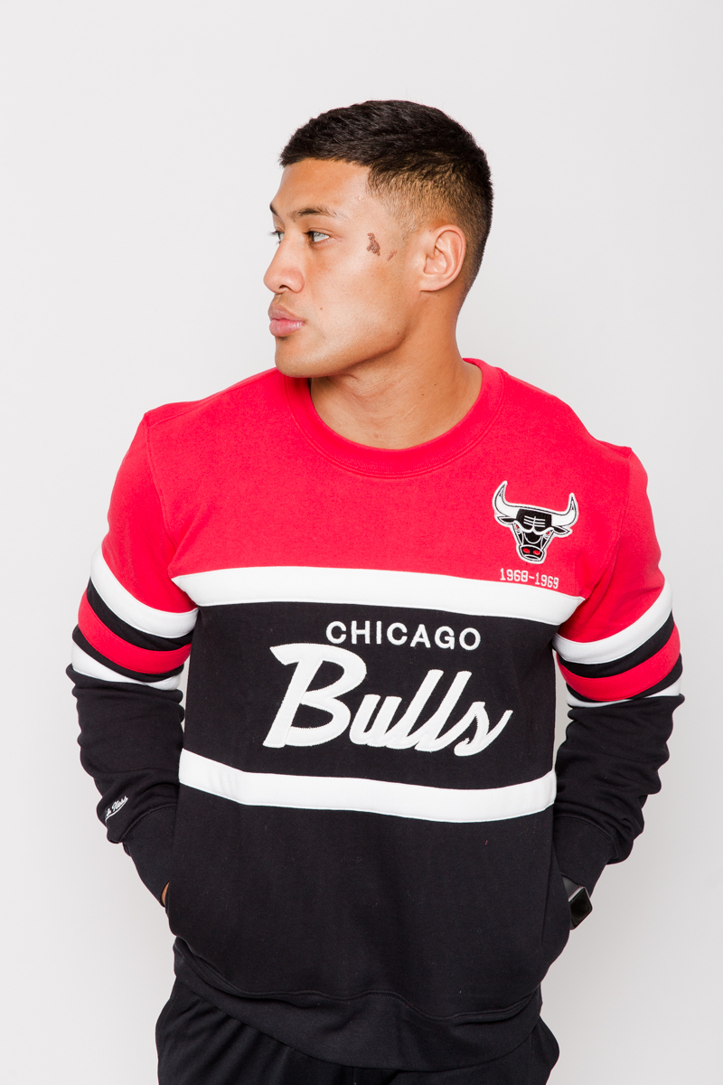 chicago bulls sleeved jersey