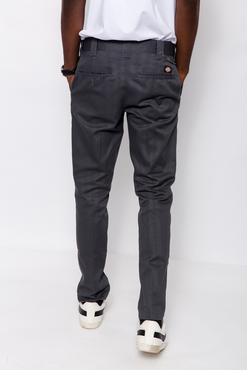 DICKIES SLIM TAPERED FIT 872 PANTS MENS GREY Stateside Sports