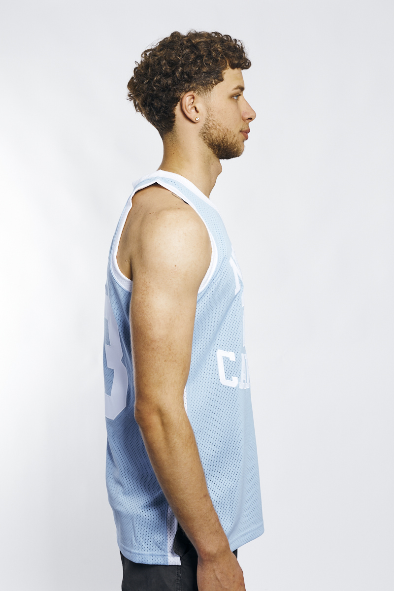 Michael Jordan North Carolina 1983-84 NCAA Authentic Shooting Shirt –  Basketball Jersey World