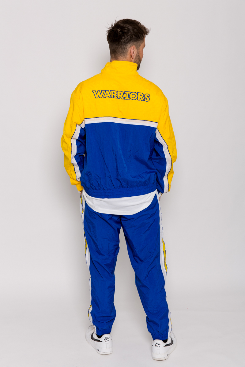 blue and yellow nike tracksuit