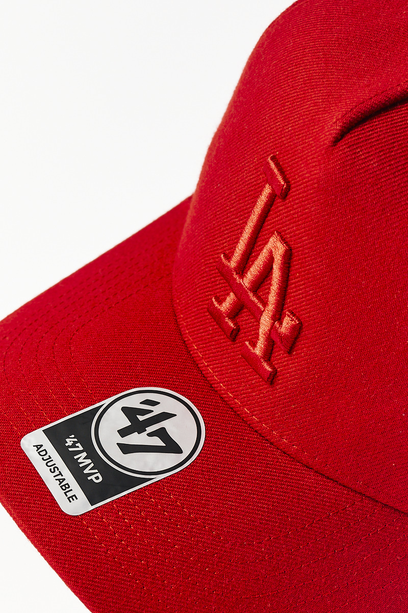 47 Brand - LA Dodgers MVP - Snapback - Light Navy/Pink –