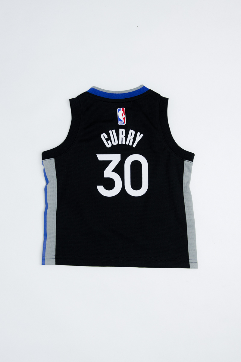 Stephen Curry NBA City Edition Replica Jersey Toddlers Black
