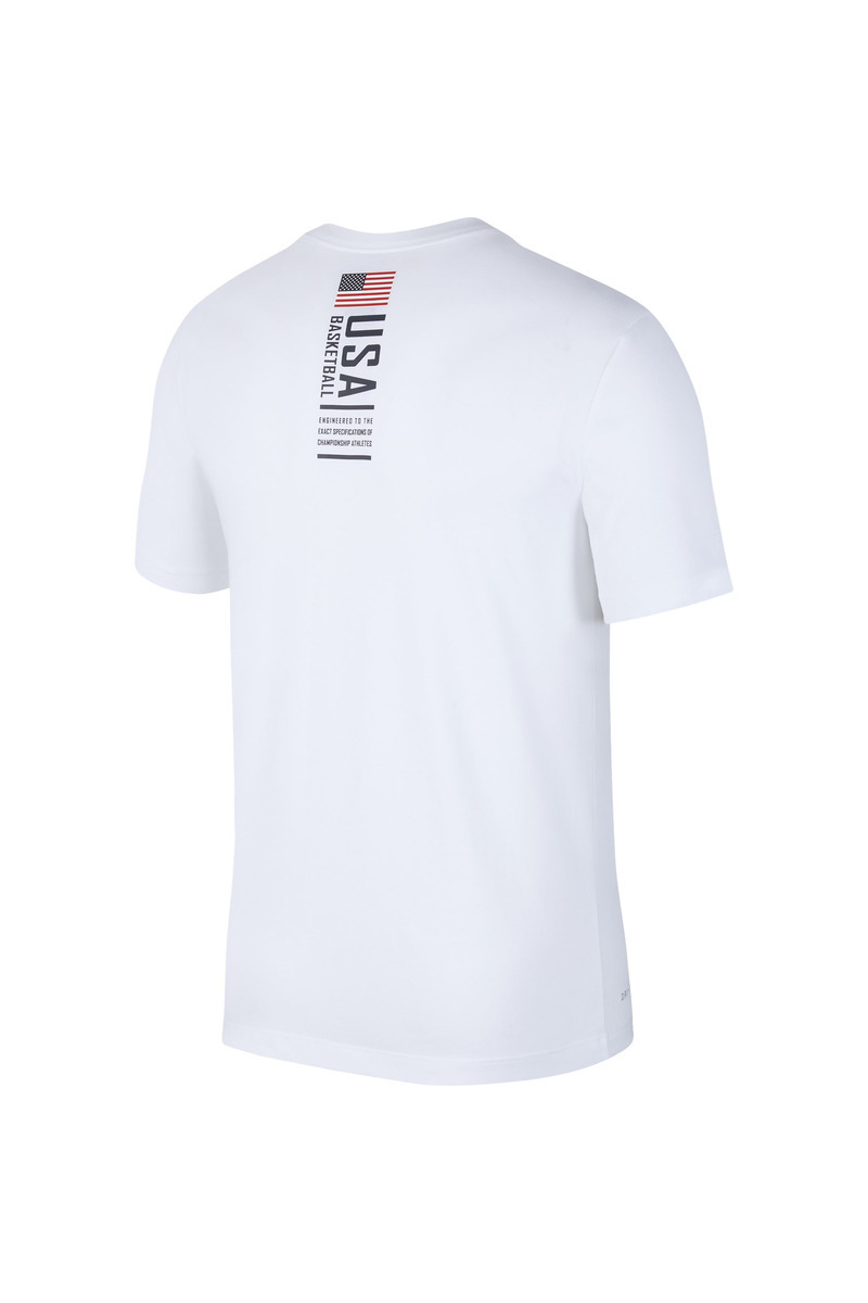 NIKE TEAM USA DRIFIT TSHIRT MENS WHITE Stateside Sports