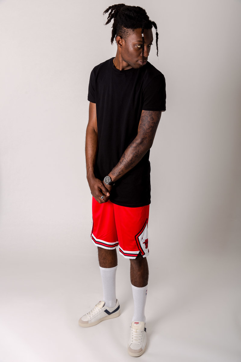 Nike CHICAGO BULLS - ICON SWINGMAN SHORT Red - MULTI