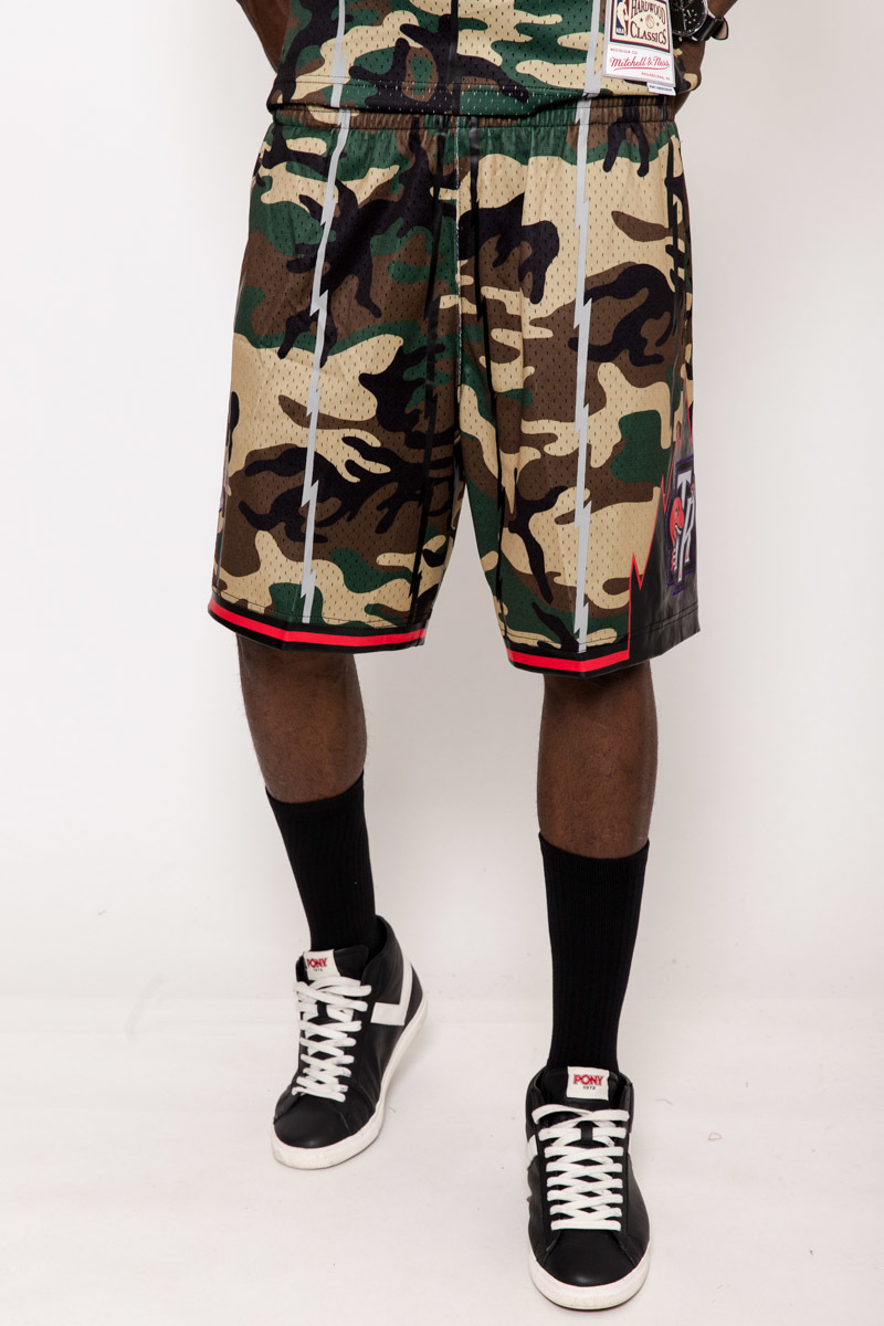 Men's Toronto Raptors DeMar DeRozan Mitchell & Ness Camo Hardwood