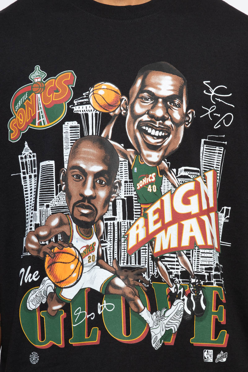 Good NBA Jam Seattle Supersonics Shawn Kemp And Gary Payton Shirt -  Togethertee