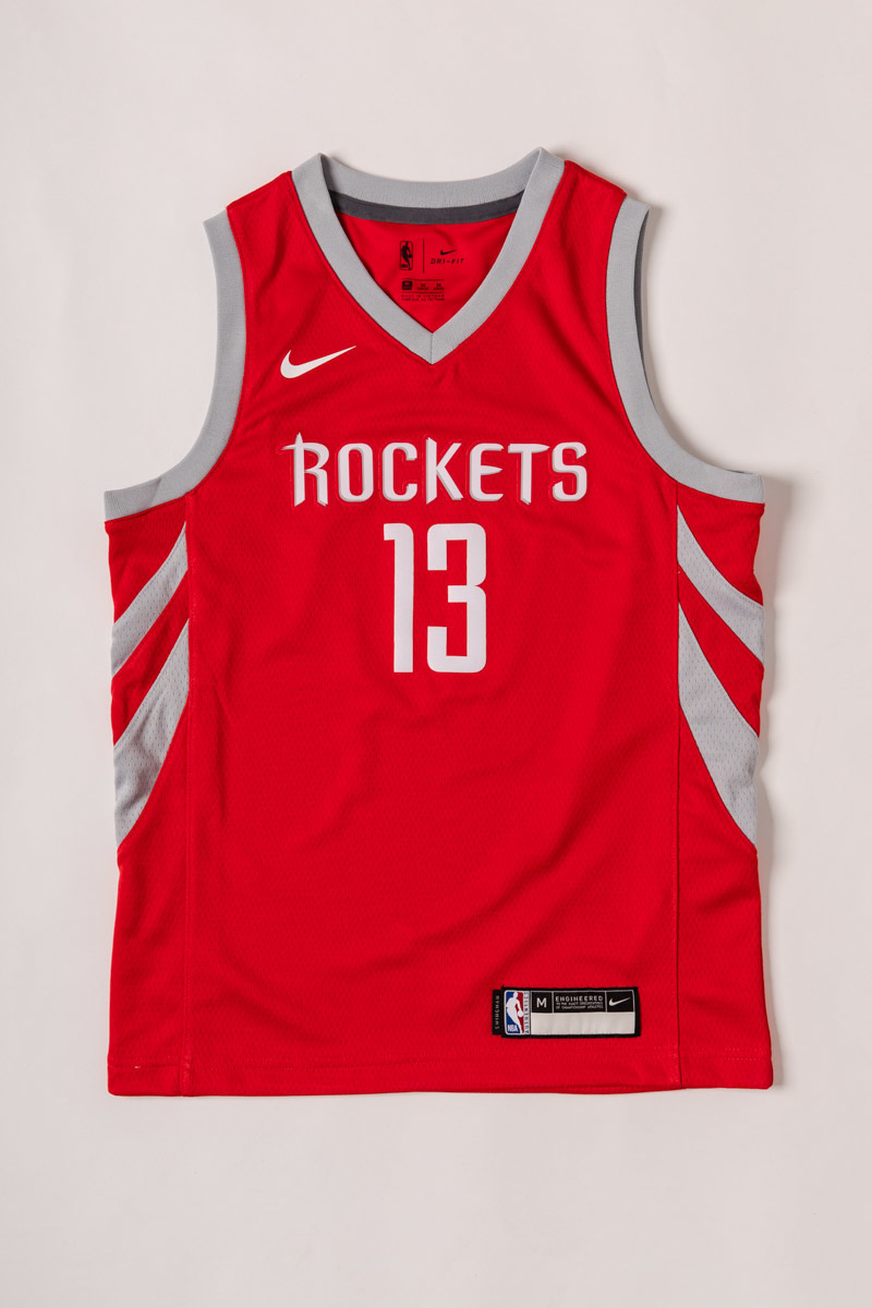 Youth Houston Rockets James Harden Nike Red Team Swingman Jersey - Icon  Edition