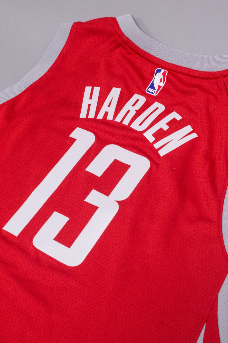HOUSTON ROCKETS NIKE SWINGMAN JERSEY (JAMES HARDEN) YOUTH RED