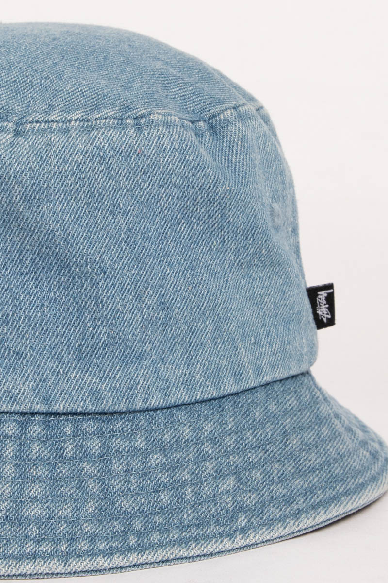 STUSSY WASHED STOCK BUCKET HAT Ｓ／Ｍ Stussy Washed Stock Bucket Hat Grey | BSTN Store