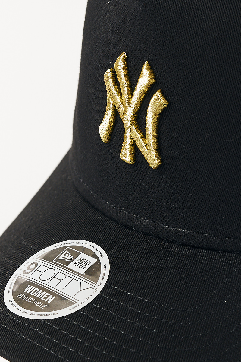 New Era - NY Yankees 9Forty Metallic Pop - Snapback - Black/Gold