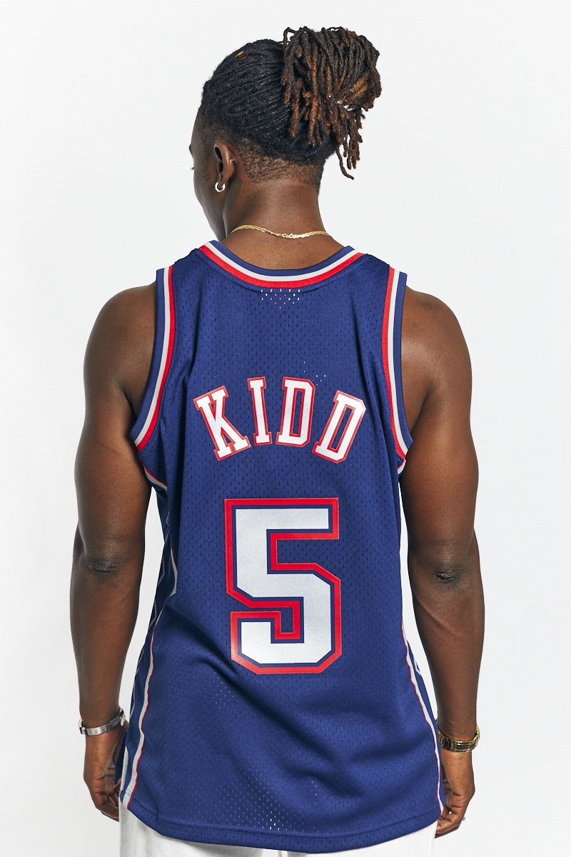 100% Authentic Nike Jason Kidd New Jersey Nets #5 NBA Jersey - Youth Large